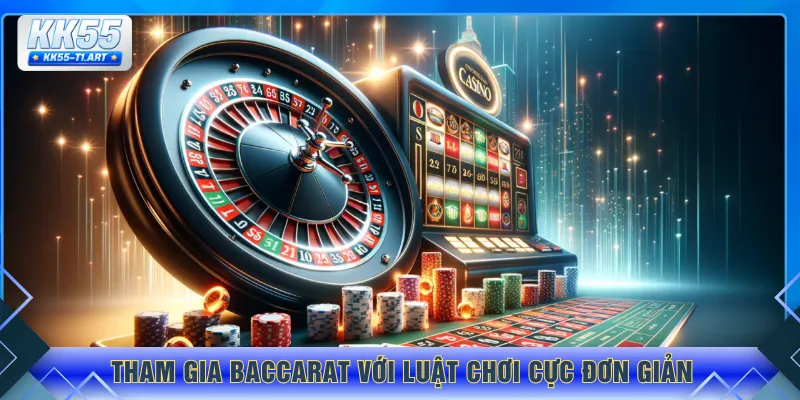 Tham gia baccarat với luật chơi cực đơn giản
